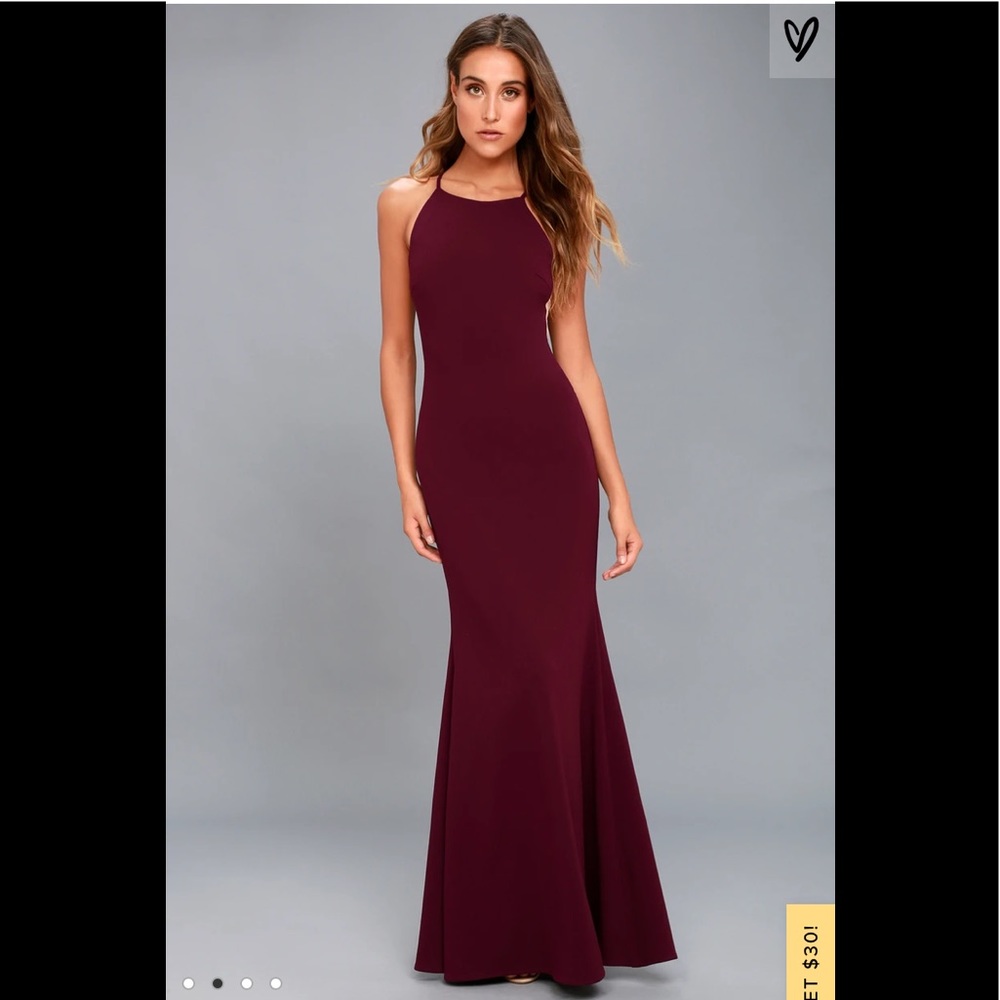 NWT. Lulu’s Romanticism maxi dress